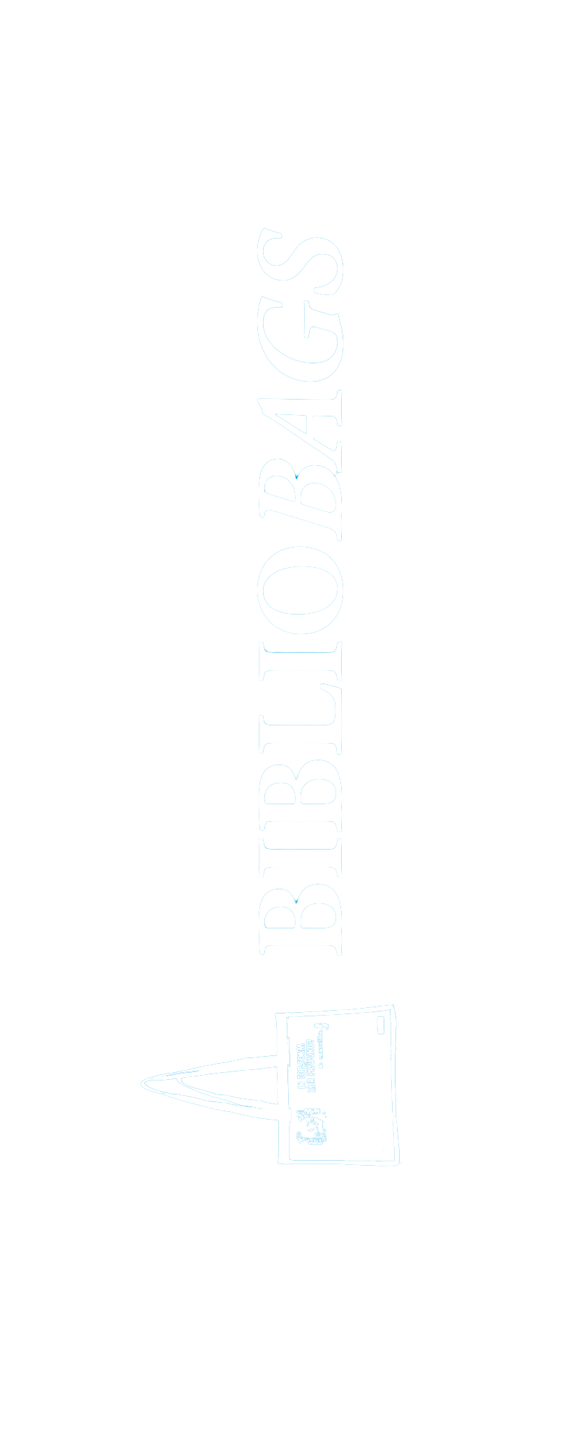 bibliobags logo weiß