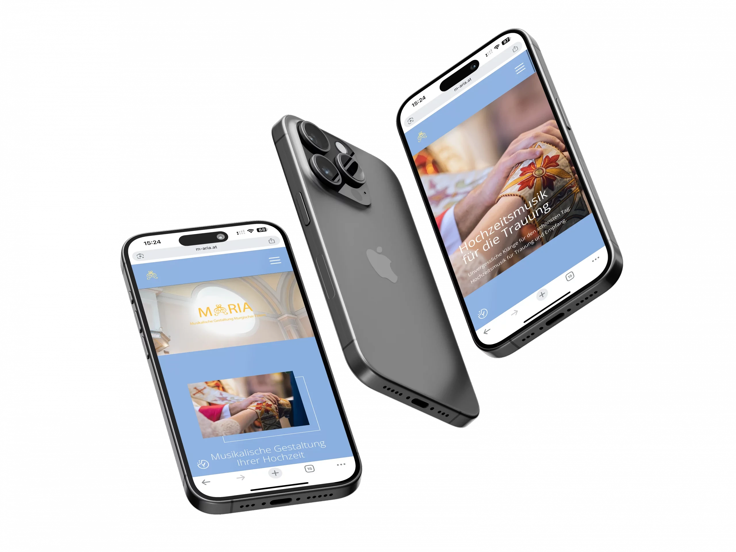 Webdesign - M-aria M-aria mobile