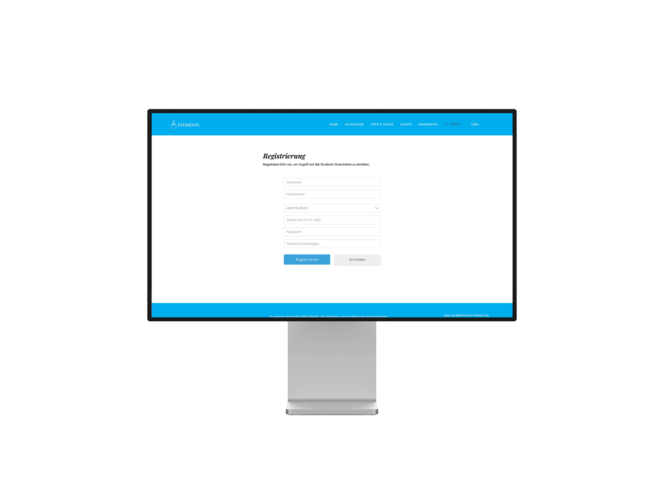 students.bibliobags desktop register form