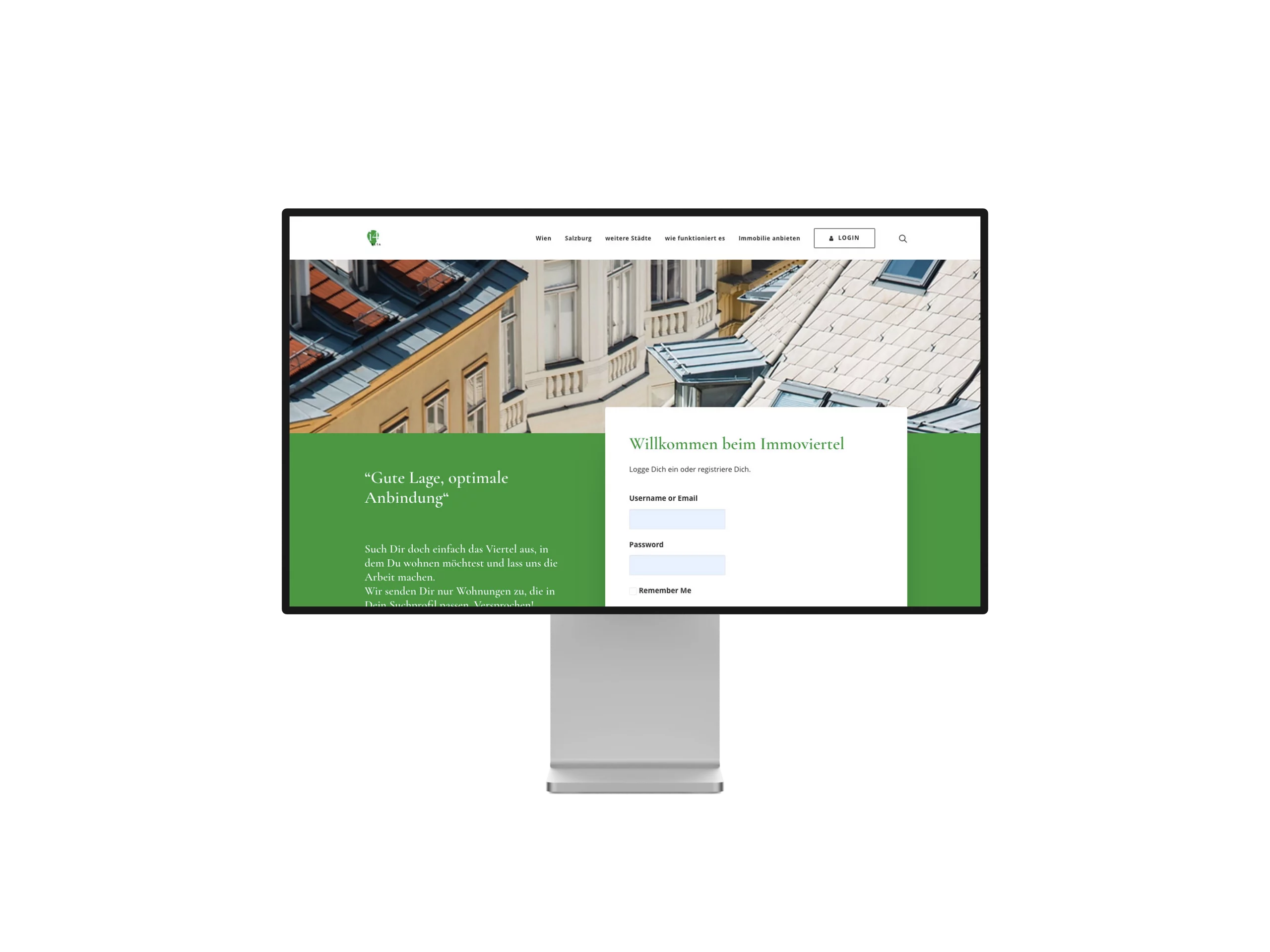 immo laptop login form