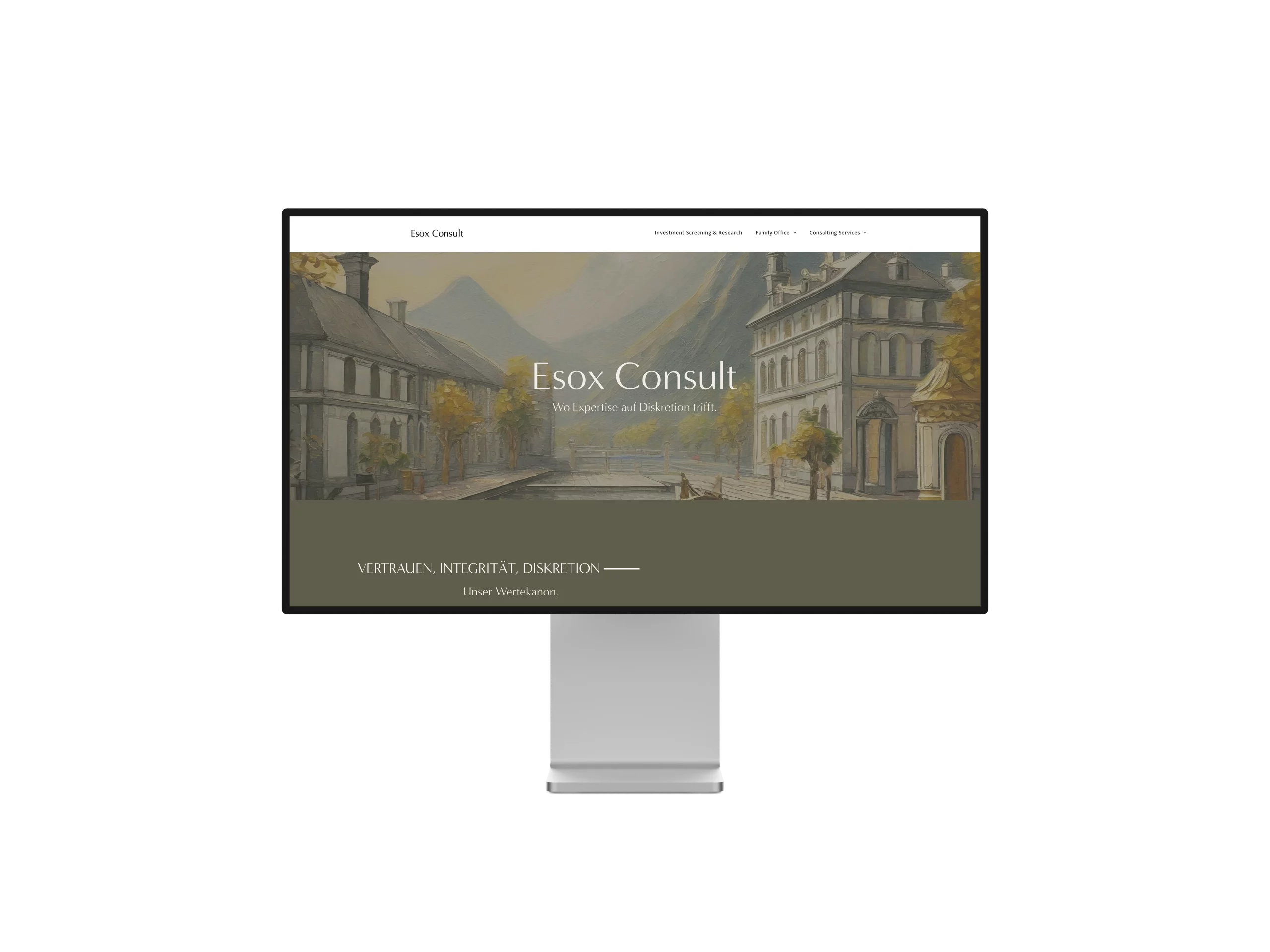 esoxconsult desktop homepage