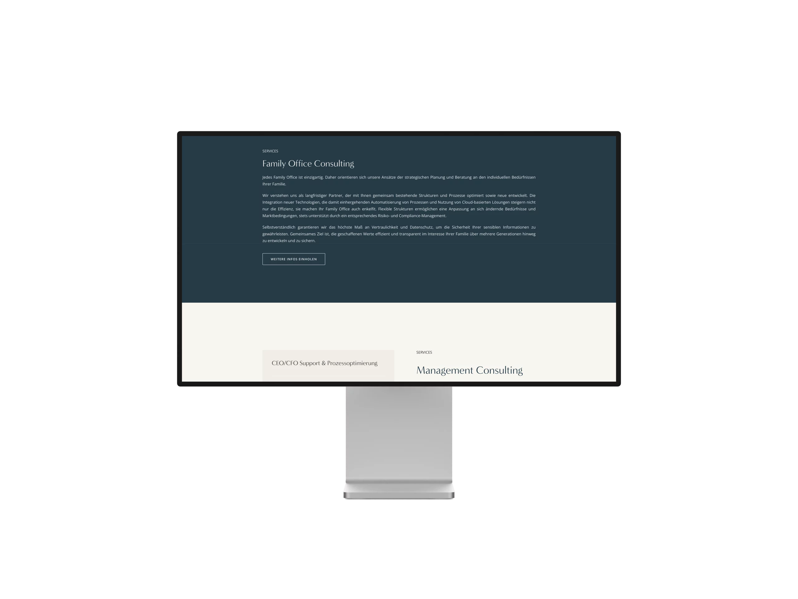 esoxconsult desktop homepage family office