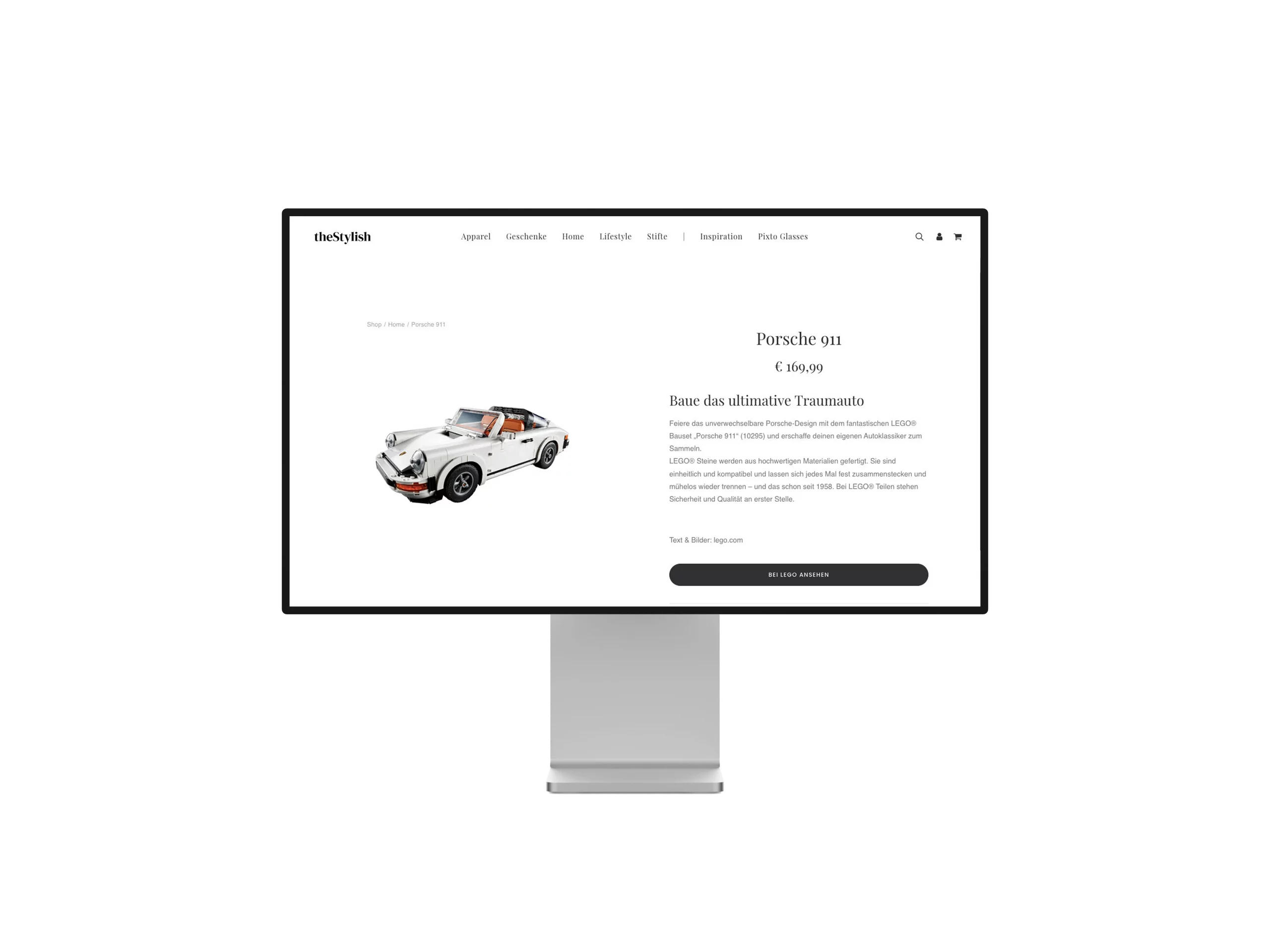 desktop thestylish product details