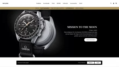 TheStylish homepage view