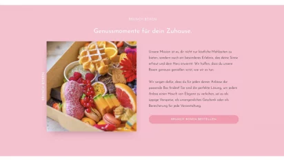 Wolkebrunchbox section