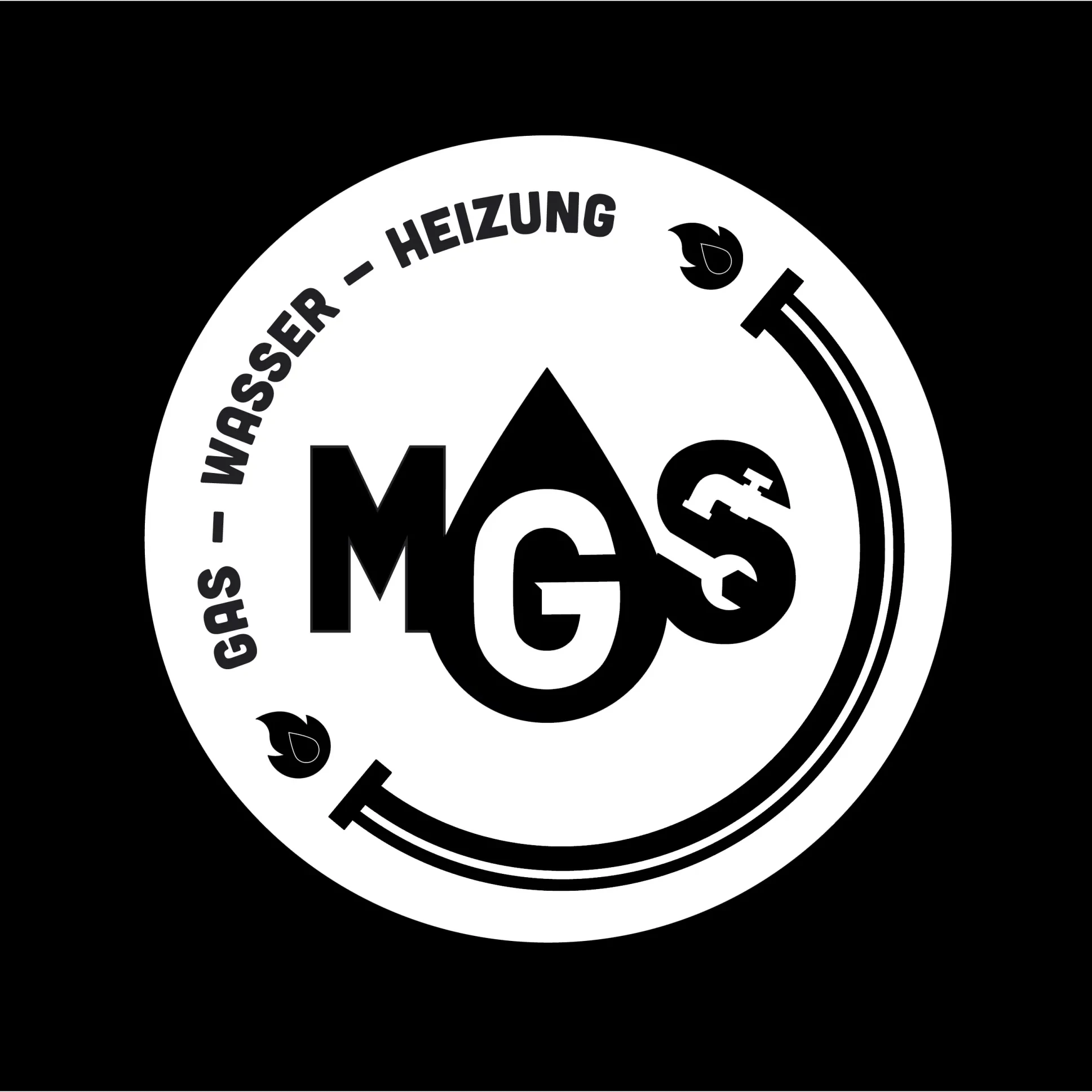 MGS logo weiß
