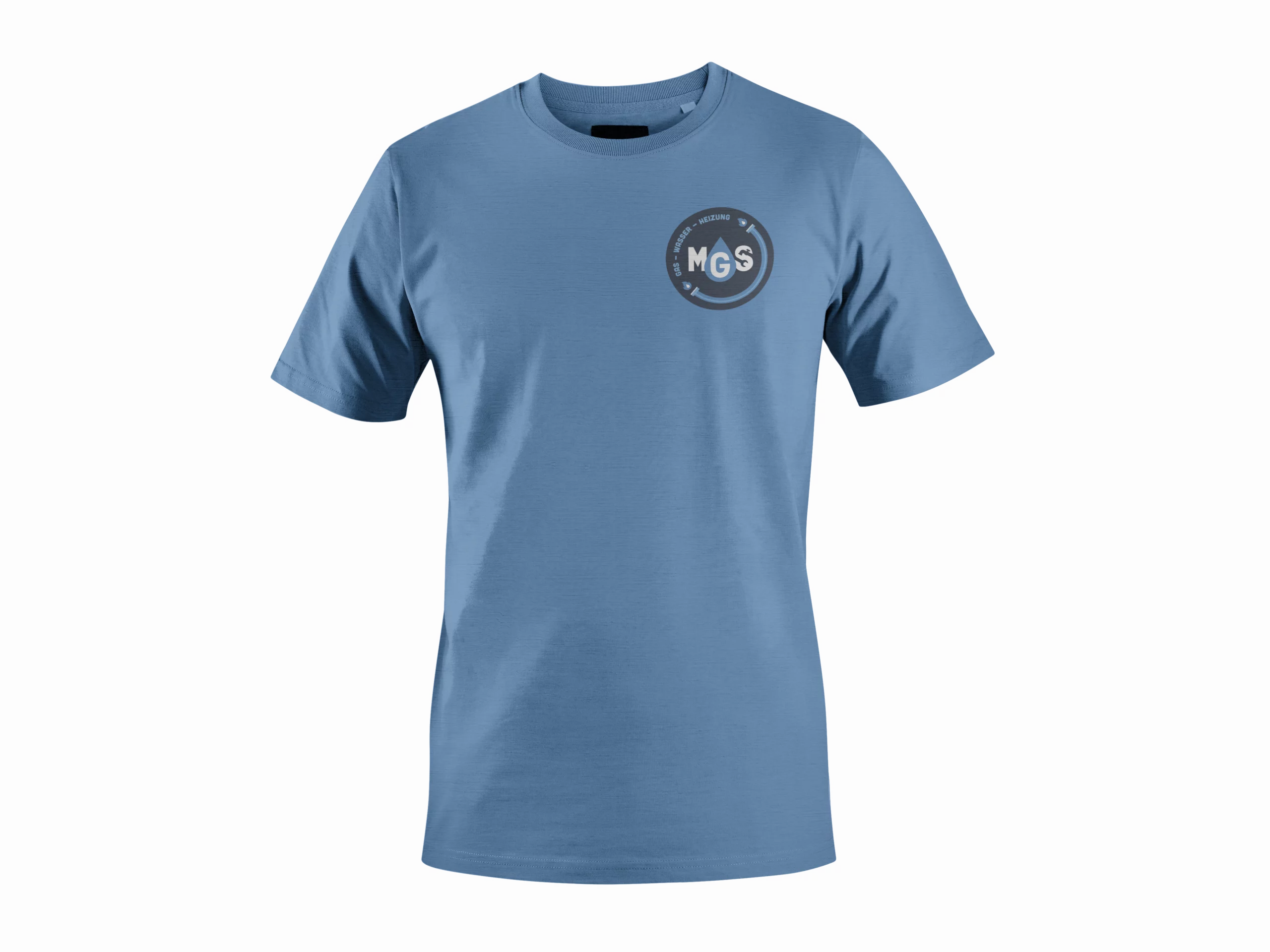 shirt mockup MGS Logo Entwicklung