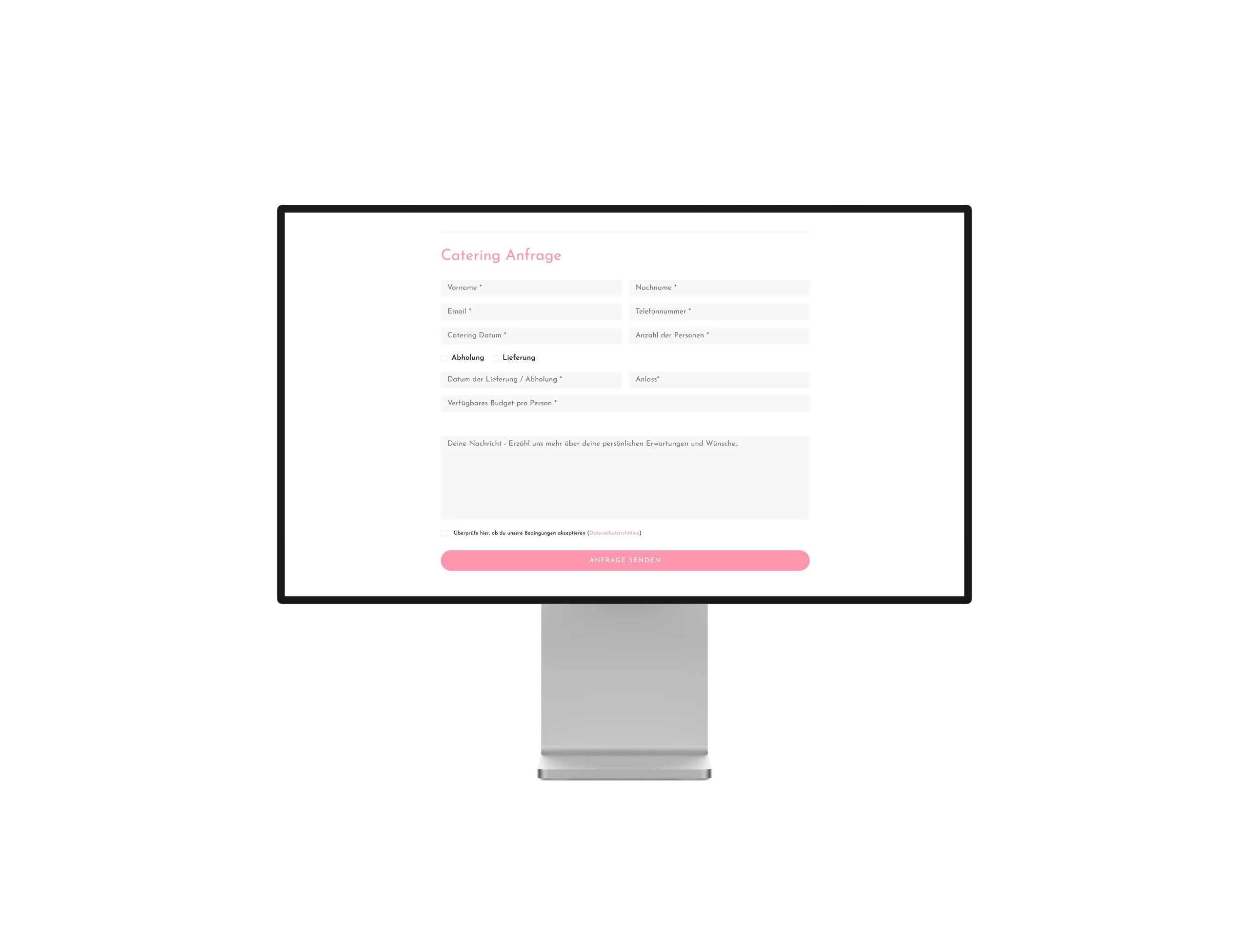 wolkebrunchbox desktop view catering